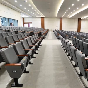 College Wooden Auditorium Armchairs for Sale Church and Cinema Chair for Assembly Hall and Concert Hall Use