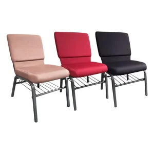 Colorful Theater Furniture Comfortable Stacking Church Chairs