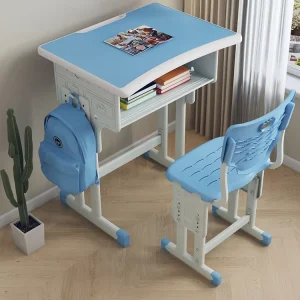 Colourful China Modern Kids Children’s Learn Chairs and Desk for School Set Catalog