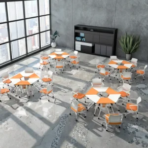 Combinable Foldable Training Tables Stretchable Desk and Table for Training Institutions Office Desks