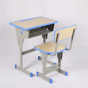 Combo School Desk Sets University Middle School Furniture Student Desk and Chair