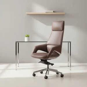 Comfortable Adjustable Manager Modern Office Chair Swivel Luxury Ergonomic Executive Leather Chair Color Customization