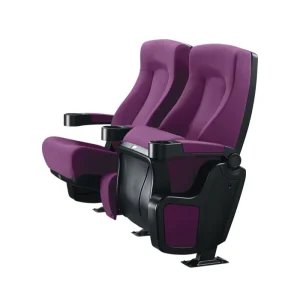Comfortable Classic Cinema Chair Church Chairs Theater Furniture Movie Seat With Armrest Cup Holder