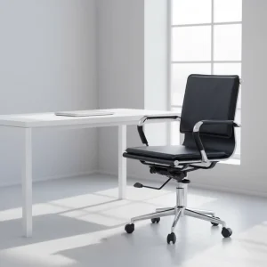 Comfortable Ergonomic Computer Office Chair Executive PU Leather Height Adjustable Office Chair