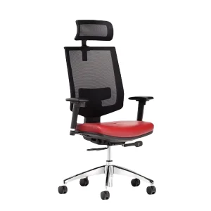 Comfortable Fabric Mesh Chair Adjustable Height Office Reclining Mesh Office Chair
