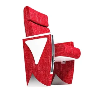 Comfortable Fabric Theater Audience Chair for Cinema Church School Use Foldable Modern Commercial Design