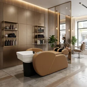 Comfortable Head Therapy Hair Washing 4D Body Massage Bed Lounge Chair Zero Gravity
