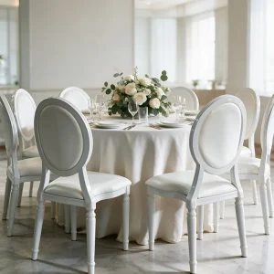 Comfortable High Quality Dining Leather Louis Hotel Chairs