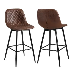 Comfortable High Table and Stool Set Handmade Bar Chair for Living Room and Bedroom Small Club Bar Table