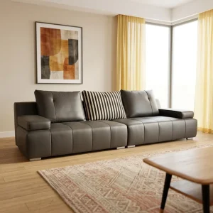 Comfortable Indoor Sofa Bed Set Luxury Home Living Room Furniture Modern Hotel Lobby Sofa Set Villa Living Room Sofa Bed