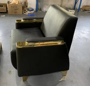 Comfortable Leisure Chair Hair Salon Waiting Sofa Bench QZ DX001