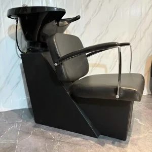 Comfortable Lightweight ABS Pressure Resistant Adjustable Sitting Shampoo Chair Basin Modern Simple Design Commercial Use