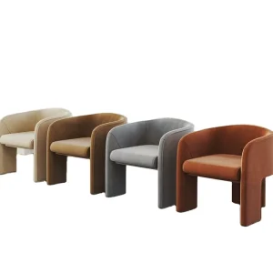 Comfortable Single Chair for Living Room Hotel Lobby Beauty Salon Reception and Leisure Waiting Business Chair