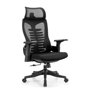 Comfortable Spine Mesh Office Chair High Back Swivel Office Luxury Chairs with Lumbar Support