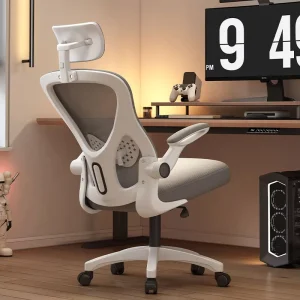 Comfortable Swivel Computer Office Chair Luxury Moving Modern Rocking Mesh Fabric Ergonomic Office Chair
