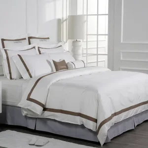 Comforters Bedding Set 100% Cotton Single Bedsheets White Hotel Bed Linen