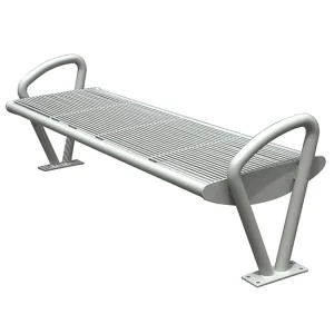 Commercial 3 Seater 5 Seater 6ft 8ft Steel bar Park Seating Bench Modern Garden Bench Outdoor Metal Bench for Public Area
