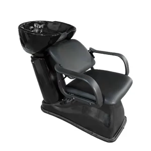 Commercial ABS Plastic Shampoo Bed Chair for Hair Salon and Barber Shop Semi Reclining Modern Design
