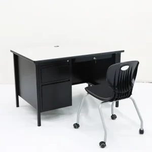 Commercial Classroom Teacher Table Computer Desk Teacher Office Desks School Office Furniture Metal Staff Work Table Drawers