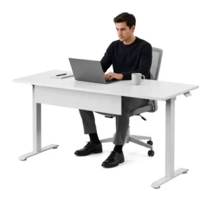 Commercial Ergonomic Sit Stand Workstation Motor Electric Height Adjustable Desk Smart Anti Collision Electric Standing Desk
