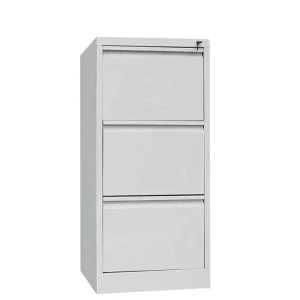 Commercial Furniture 3 Drawer Cabinets with Big Capacity Storage Lockable Side Desk Steel A4 Filing Cabinet for Home Office