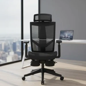 Commercial Furniture 3D Armrest Luxury Boss High Back Executive Office Full Mesh Ergonomic Chair