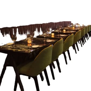 Commercial Furniture Cafe Set High End Restaurant Tables and Chairs Set YSK 30