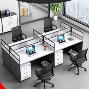Commercial Furniture Staff Working Table Office Modular Partition Computer Office Workstation Desk Table