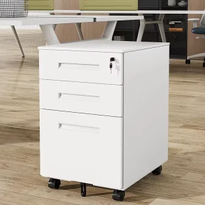 Commercial Furniture Vertical Metal Storage File Cabinets 2 3 4 Drawer Mobile Steel Filing Cabinets with Lock for Office