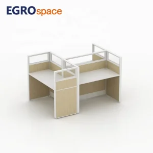 Commercial Furniture Workspace Solution Room Divider Glass Acoustic Office Cubicle Workstation Desk