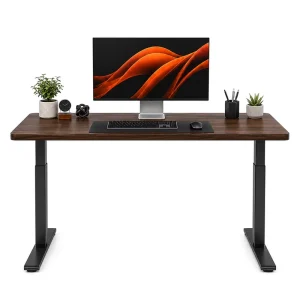 Commercial Grade Electric Standing Desk Durable Easy Assembly Height Adjustable Modern Design for Office Office Building