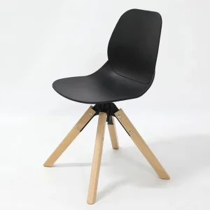 Commercial Grade Mid Century Side Chair for Co working and Breakout Areas