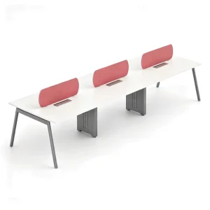 Commercial Grade Open Office Workstation Team Desk Modular Furniture for Collaborative Workspace