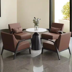 Commercial Hotel Negotiation Table and Chair Set Premium Hotel Tables