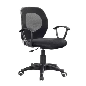 Commercial Industrial Lift Chair Fabric Office Chair with Power Tilt and Lift Function
