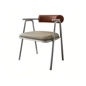 Commercial Industrial Style Stainless Steel Dining Tables and Chairs with Modern Booth Seating for Restaurants Milk Tea Shops