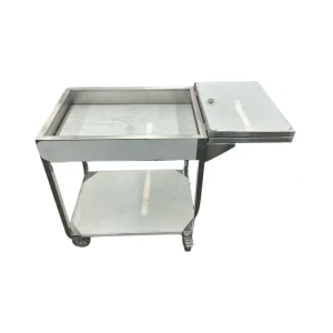 Commercial Kitchen Seasoning Cart Multifunctional Stainless Steel Condiment Trolley Modern Style for Hotels and Restaurants
