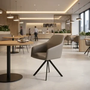 Commercial Lounge Chair Supplier OEM Hotel Reception Seating Custom Leather Sofa Set Modern Executive Office Contract Furniture