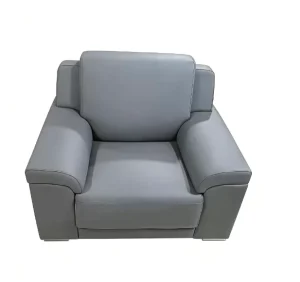 Commercial Luxury Modern Genuine Leather Rectangle Office Sofa Custom Size Color 3 Seater Reception Sofa for Office Hotel