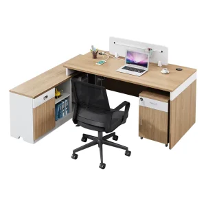 Commercial Modular Executive Office Desk L Shaped Modern Workstation Durable Office Furniture