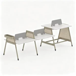 Commercial Office Benching System Modular Staff Workstation Desk Shared Office Furniture for Team Workspace