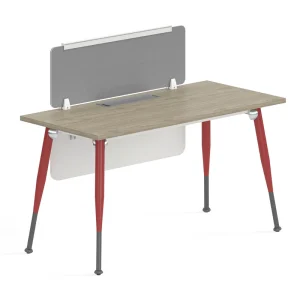 Commercial Office Desk Workstation Modular Staff Table with Cable Management for Business Workspace