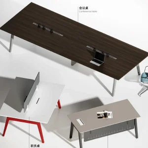 Commercial Office Furniture Modern Manager Executive Desk Ergonomic Large Boss Home Office Table For Office Metal Table Frame