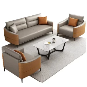 Commercial Office Furniture Reception Sofas Office Leather Furniture Office Sofa
