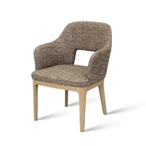 Commercial Restaurant Chair Wooden Upholstered Dining Chair for Hotel