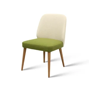 Commercial Solid Wood Upholstered Dining Chair Hotel Cafe Restaurant Wooden Dining Chair
