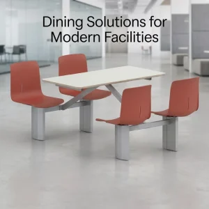 Commercial Square Dining Table Set with 4 Chairs Minimal Dining Table Modern Dining Table Legs Restaurant Furniture