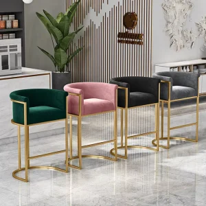 Commercial Use Velvet Restaurant Dining Table Set Restaurant Chairs and Tables Set for Cafes and Restaurants