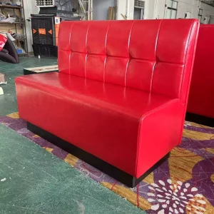Commercial Used Hotel Dining Bench Booth Sofa Nightclub Restaurant Booth Seating Double Dining Chair Sofa Card Seat Combination