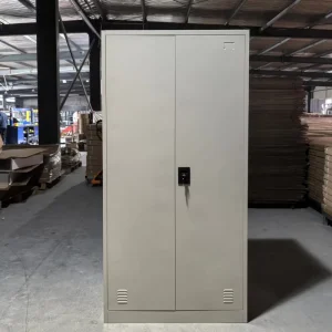 Compact Lockable Steel Office Filing Cabinet with Height adjustable Shelves Space saving Storage Cabinet for Office Workspace